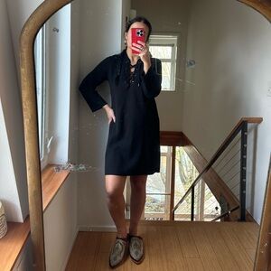 Theory Merino Wool Mini Dress